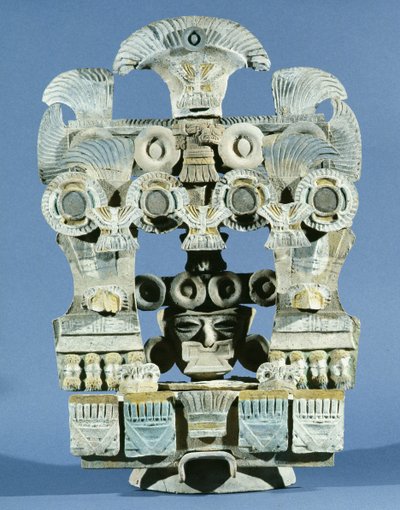 Lid of an Incense Brazier by Teotihuacan